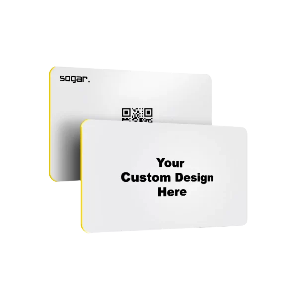 white pvc NFC card