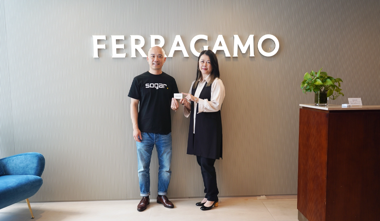 一個重要的里程碑!感謝Ferragamo!